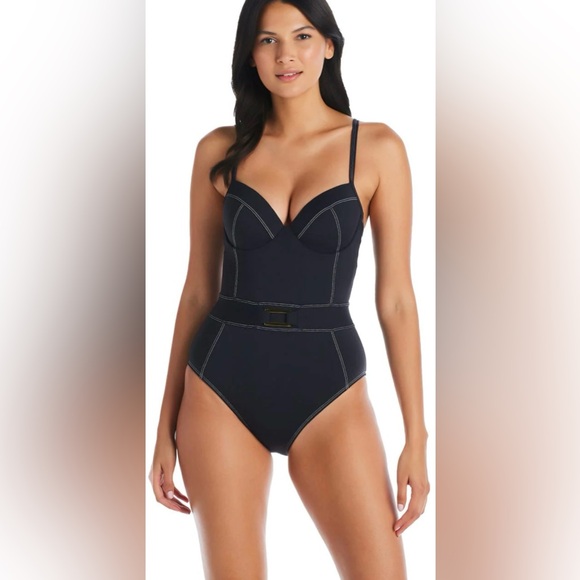 Bleu Rod Beattie Other - Bleu Rod Beattie SHOULDER UNDERWIRE WITH MOLDED CUPS ONE-PIECE SWIMSUIT 🩱